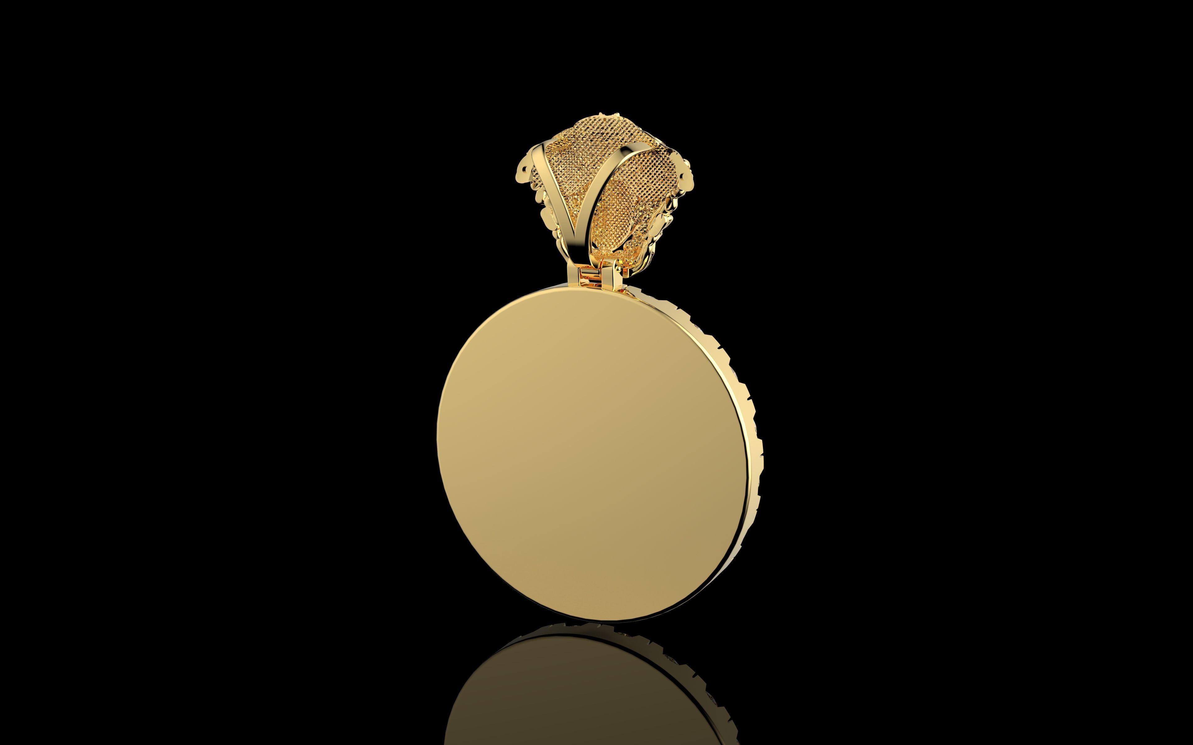 Gold N1212 3D print model_2