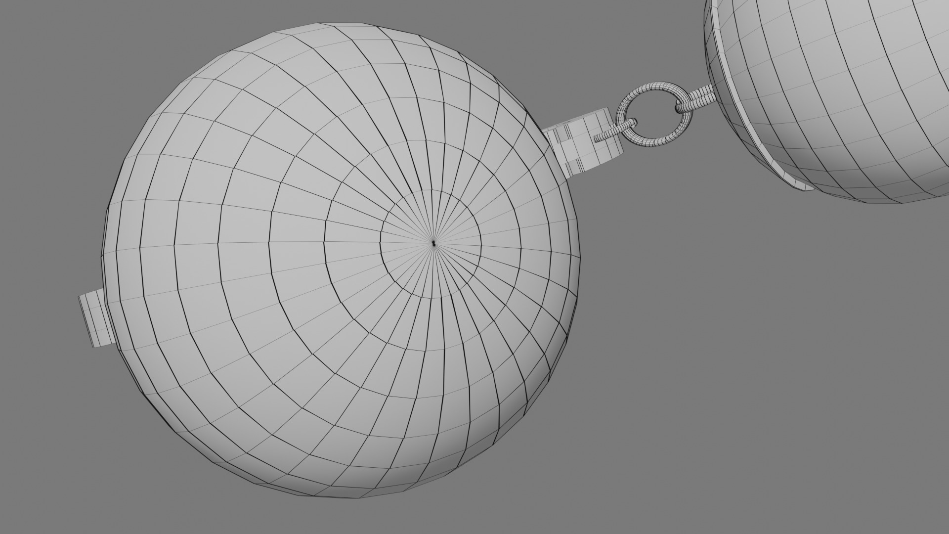 Potara Earrings - Color B Low-poly 3D model_21