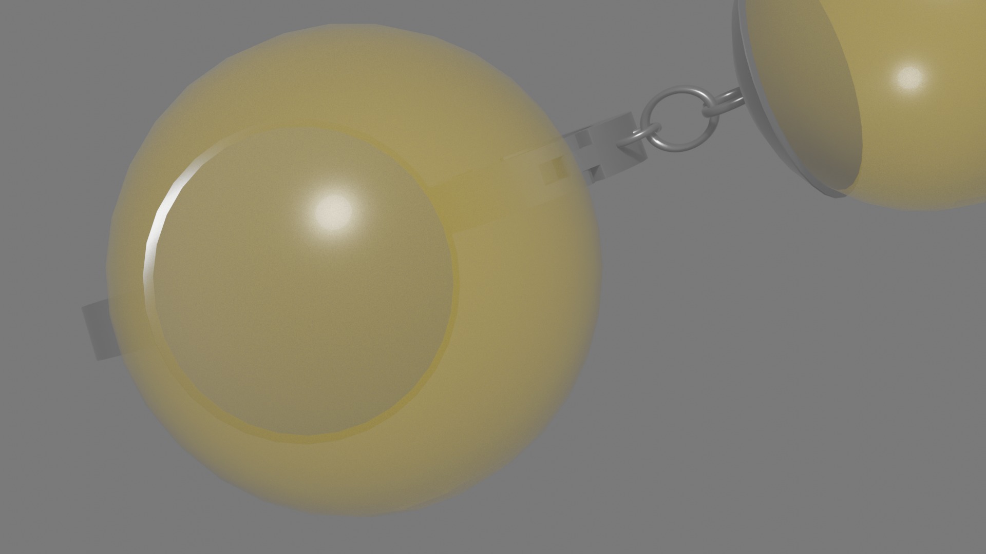 Potara Earrings - Color B Low-poly 3D model_19
