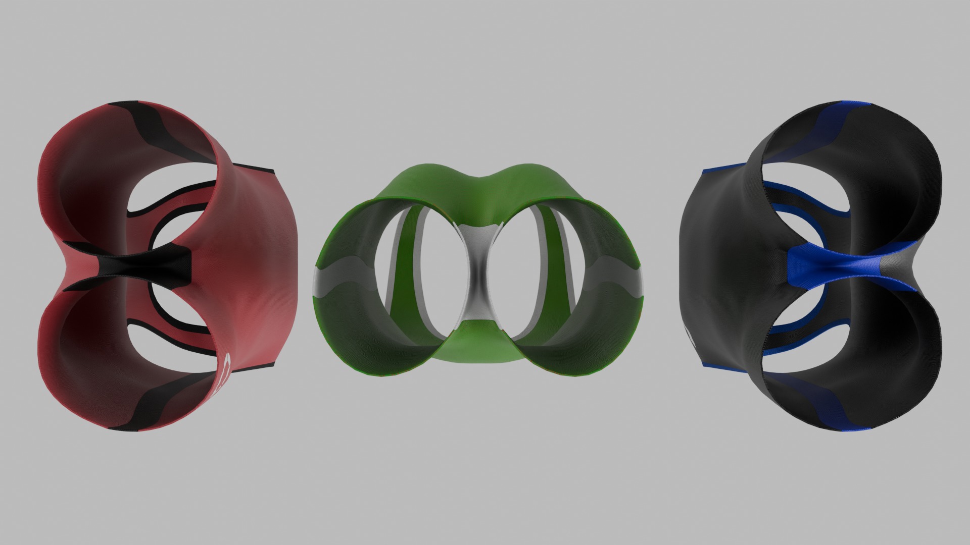 3d Customizable Wrestler Singlet Realistic PBR GLB FBX OBJ mlt Low-poly 3D model_7