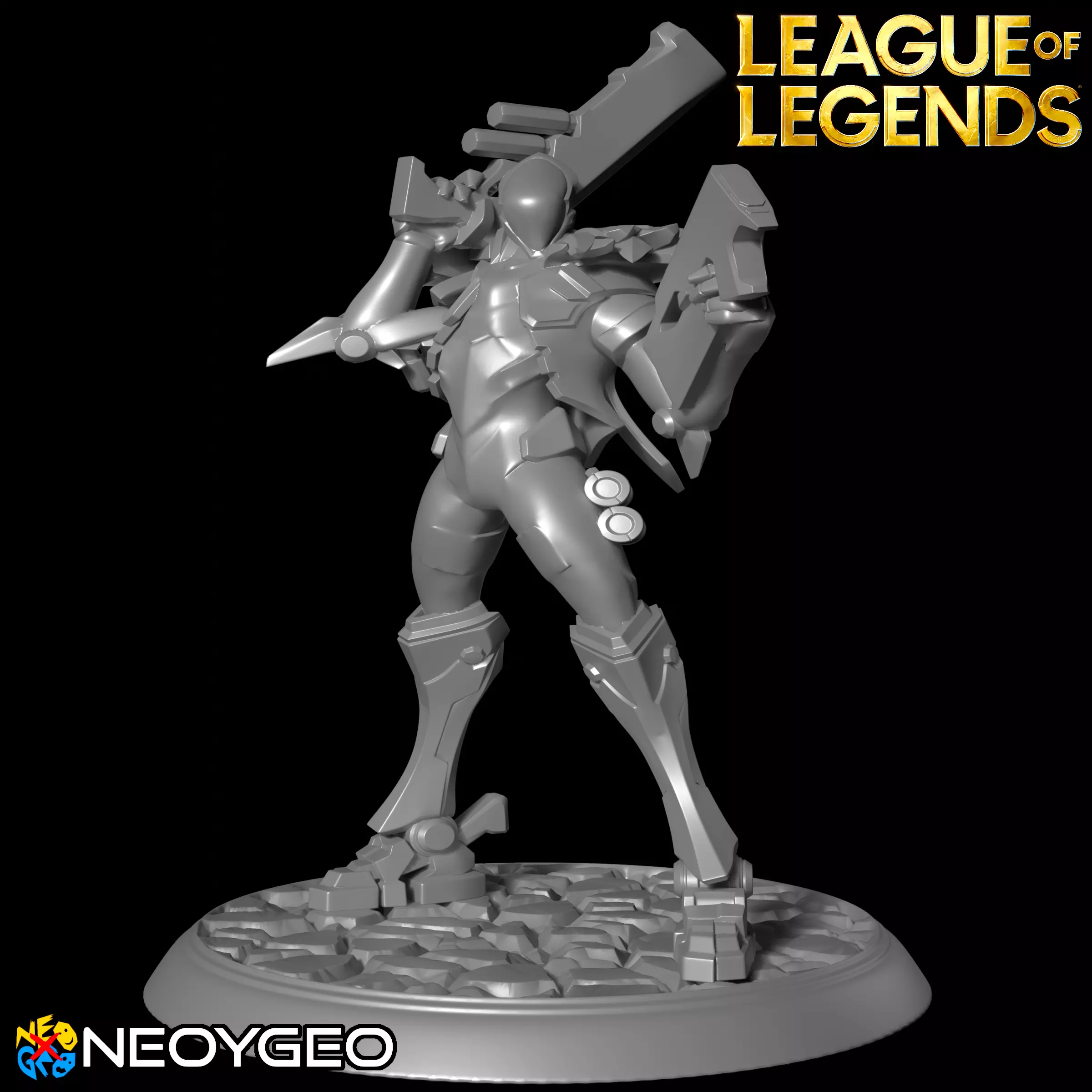 JHIN PROJECT - LEAGUE OF LEGENDS Free 3D print model