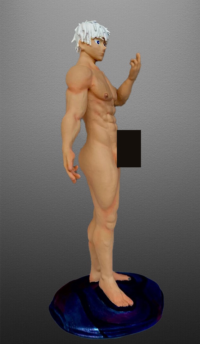 Gojo Satoru NSFW pose STL - Commussions are open 3D print model_1