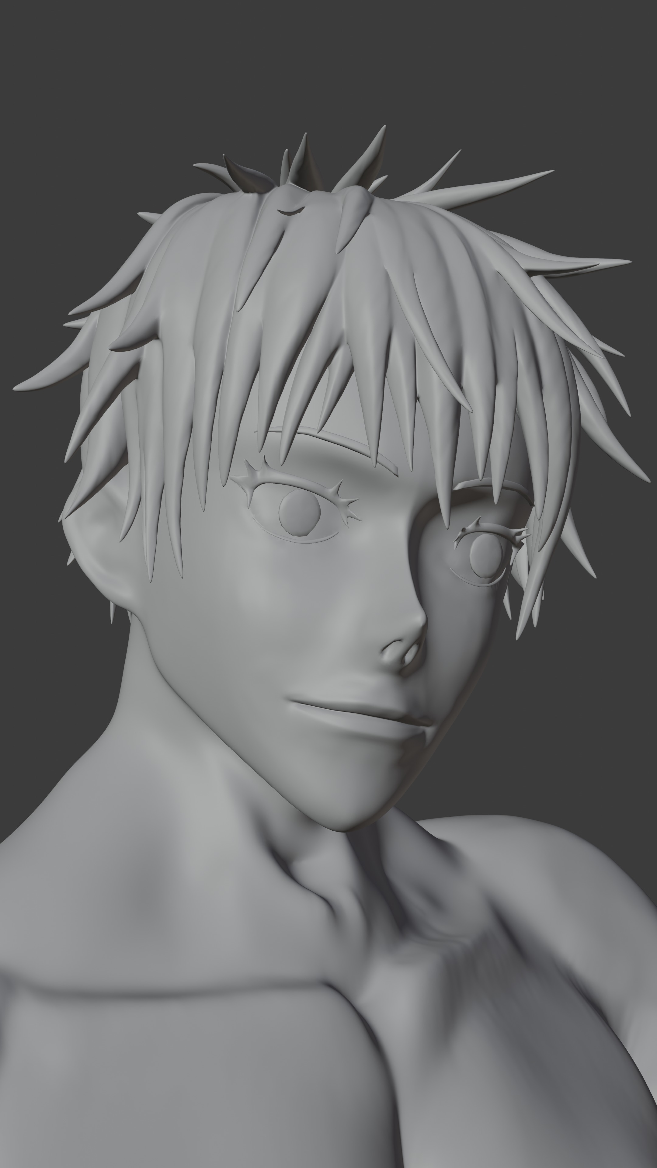 Gojo Satoru NSFW pose STL - Commussions are open 3D print model_7