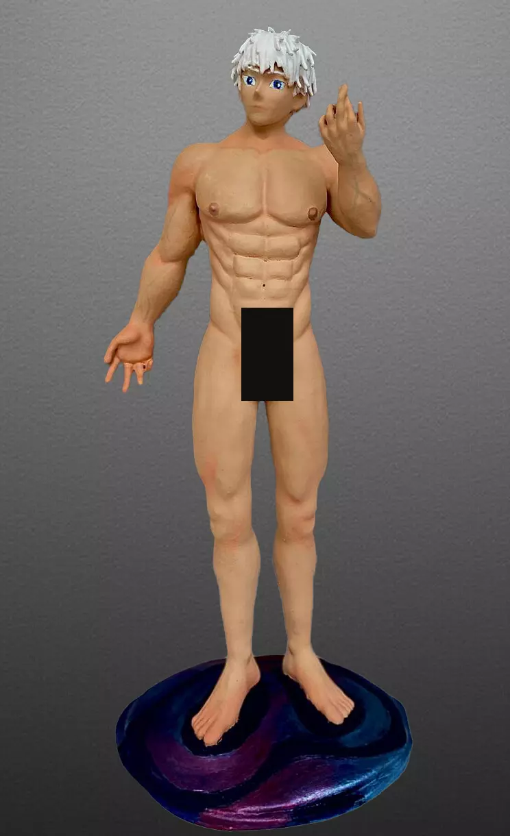 Gojo Satoru NSFW pose STL - Commussions are open 3D print model_0