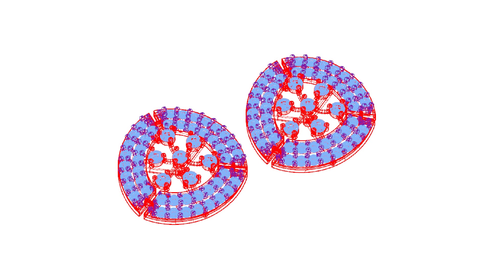INTRICATE ROUND DESIGNER EARRING 3D print model_4