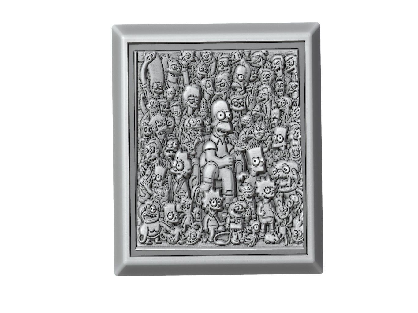 The Simpsons 3D print model_3