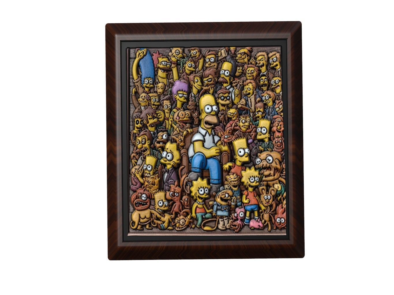 The Simpsons 3D print model_1