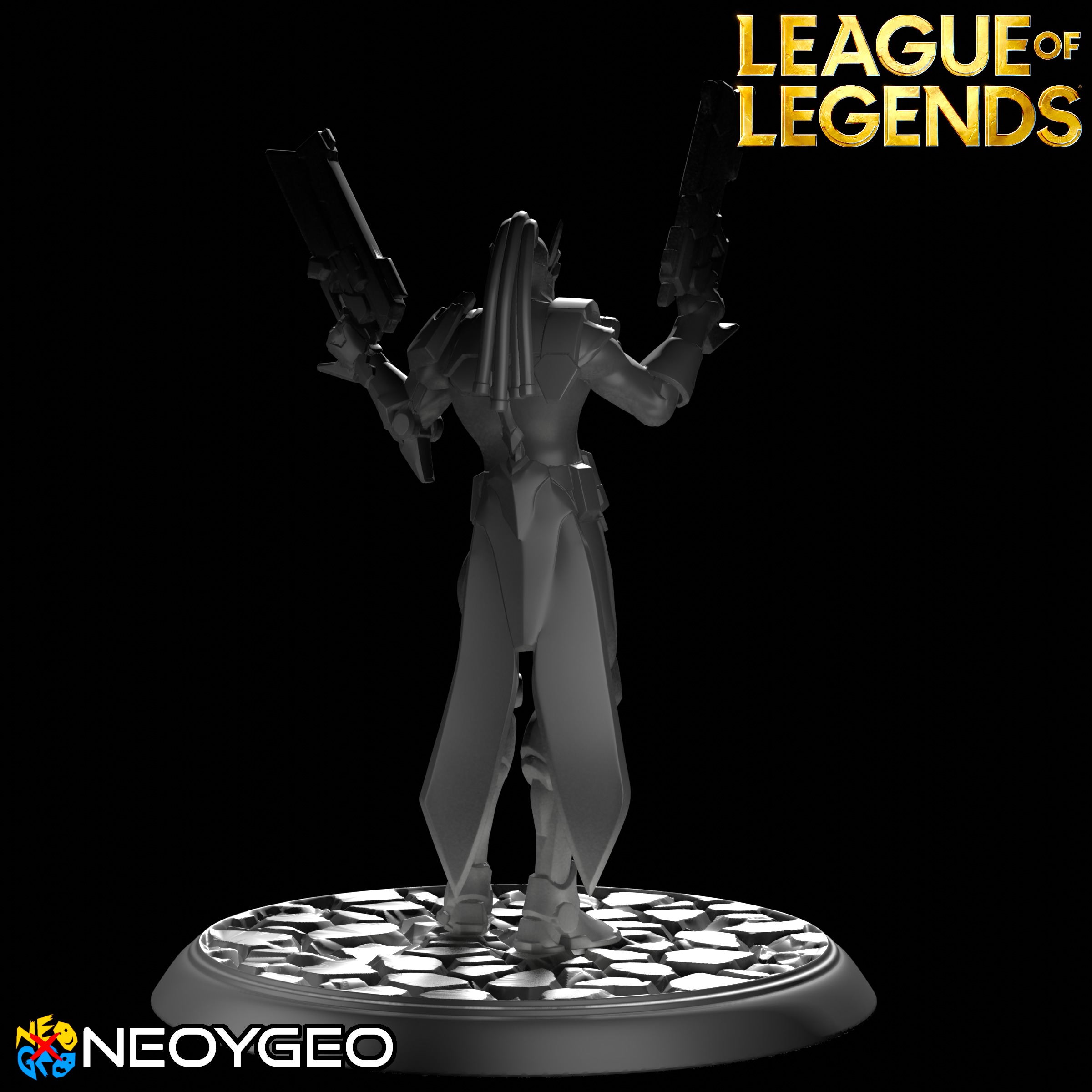 LUCIAN PROJECT - LEAGUE OF LEGENDS 3D print model_4