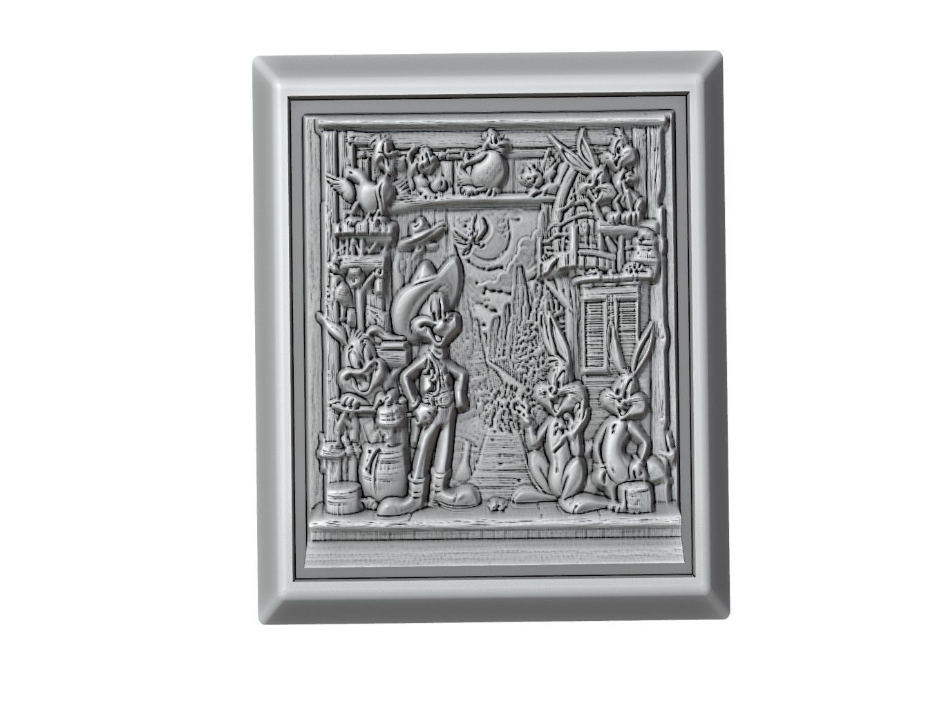 Looney Tunes 3D print model_3