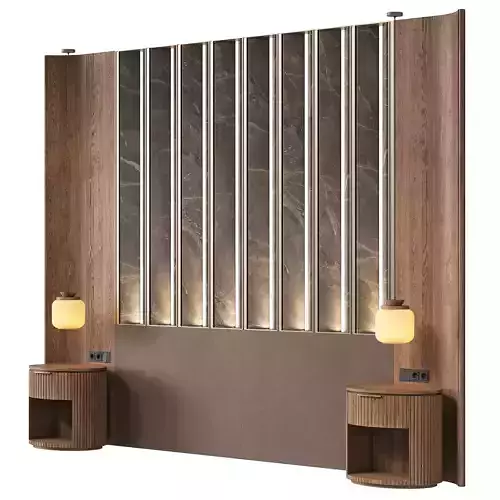 Headboard RJ Easy Design 13 3D model
