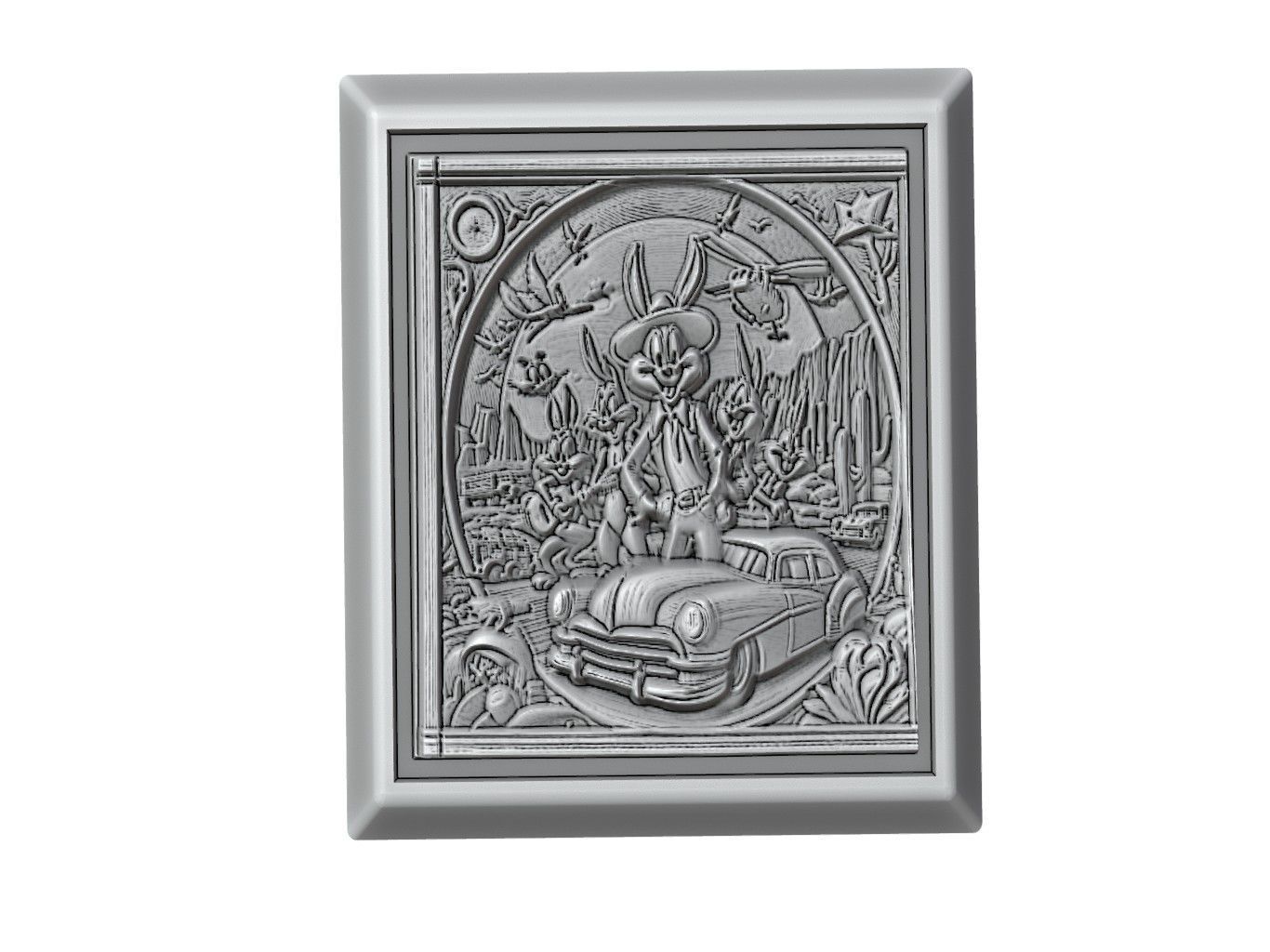 Looney Tunes 3D print model_3