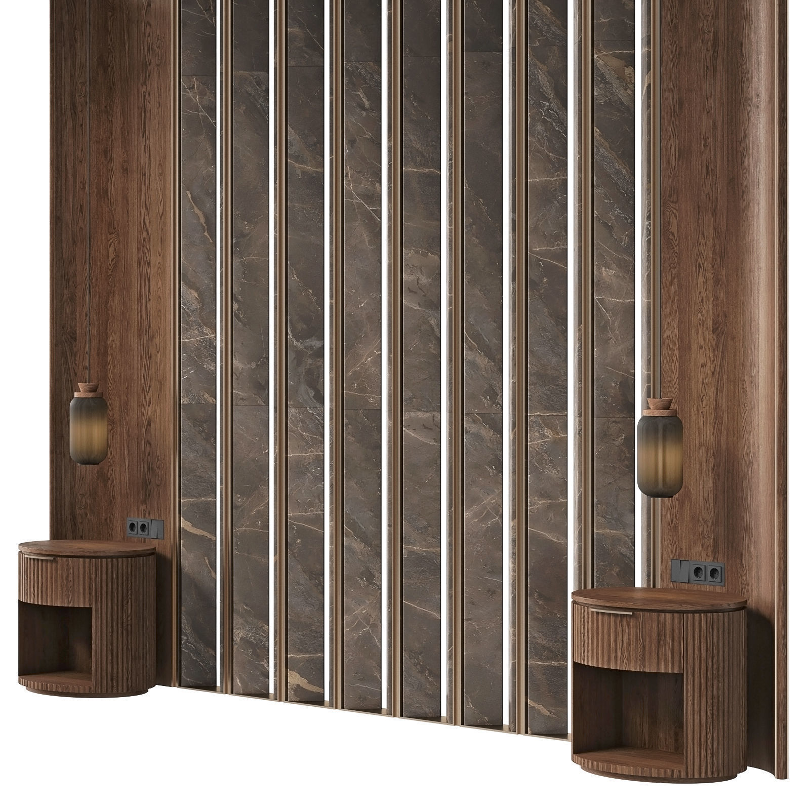 Headboard RJ Easy Design 14 3D model_4