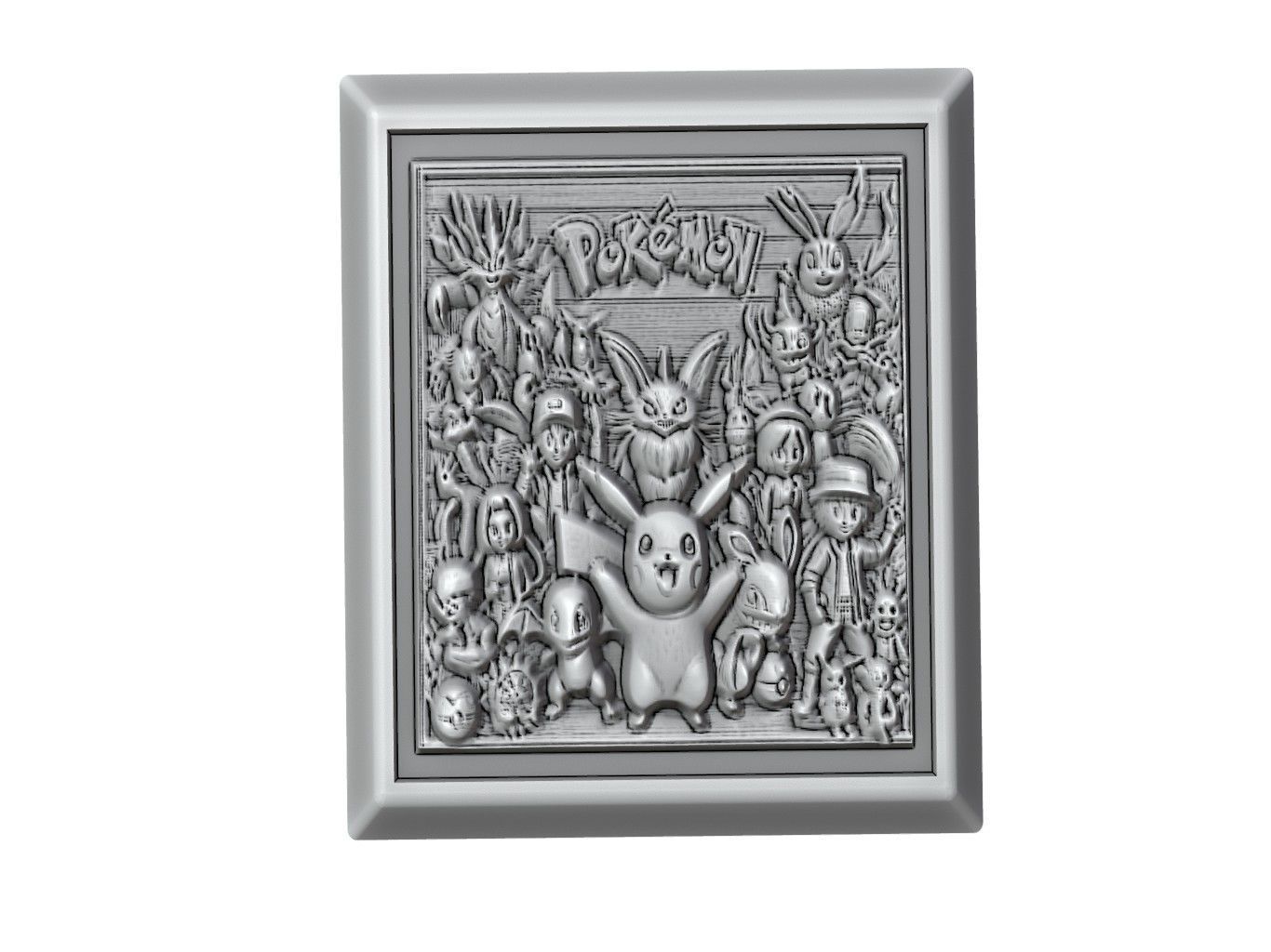 Pokemon 3D print model_3