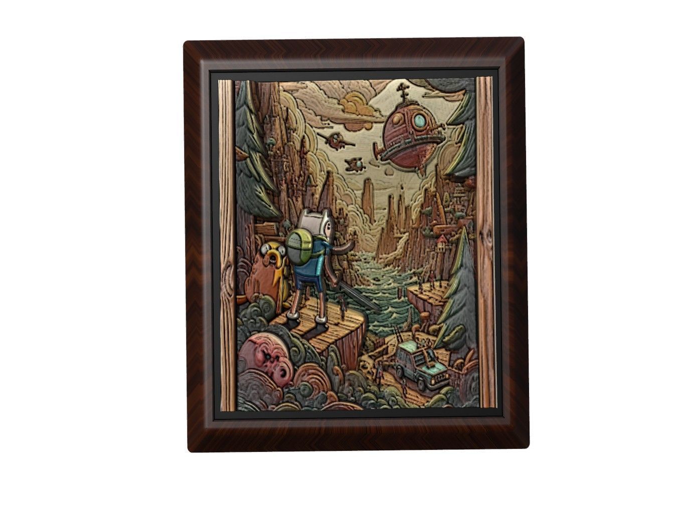 Adventure Time 3D print model_1