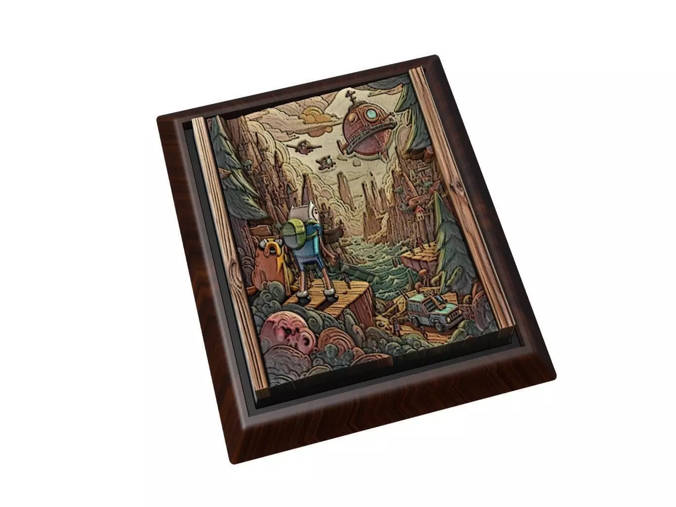 Adventure Time 3D print model_0