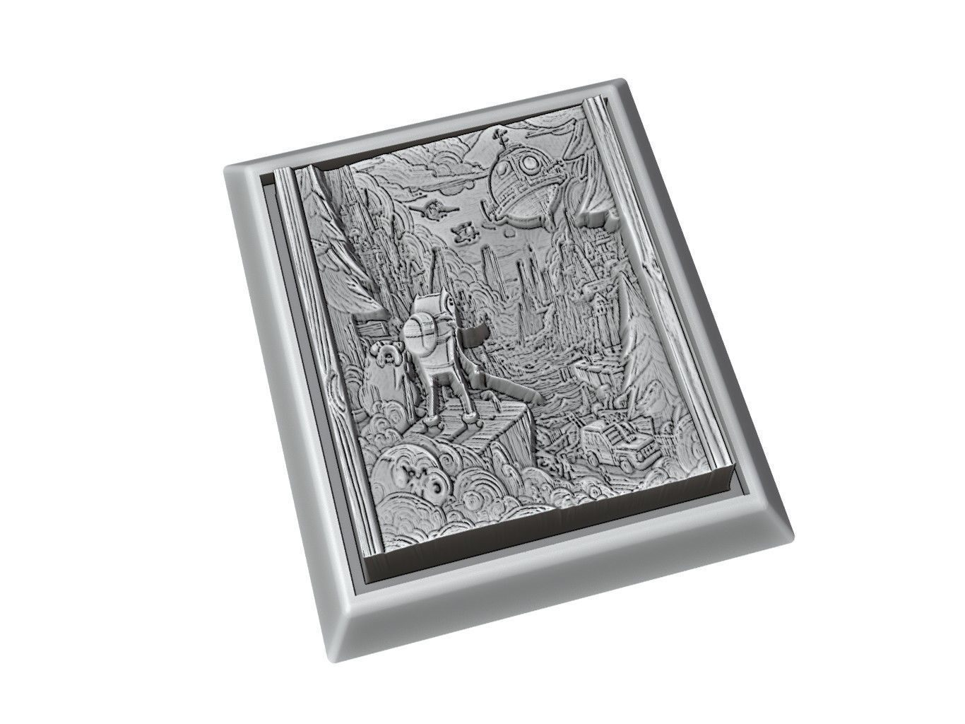 Adventure Time 3D print model_2