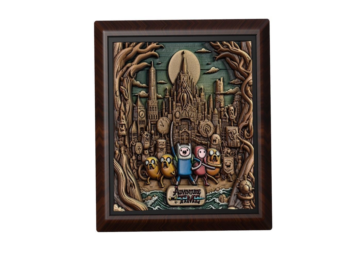 Adventure Time 3D print model_1