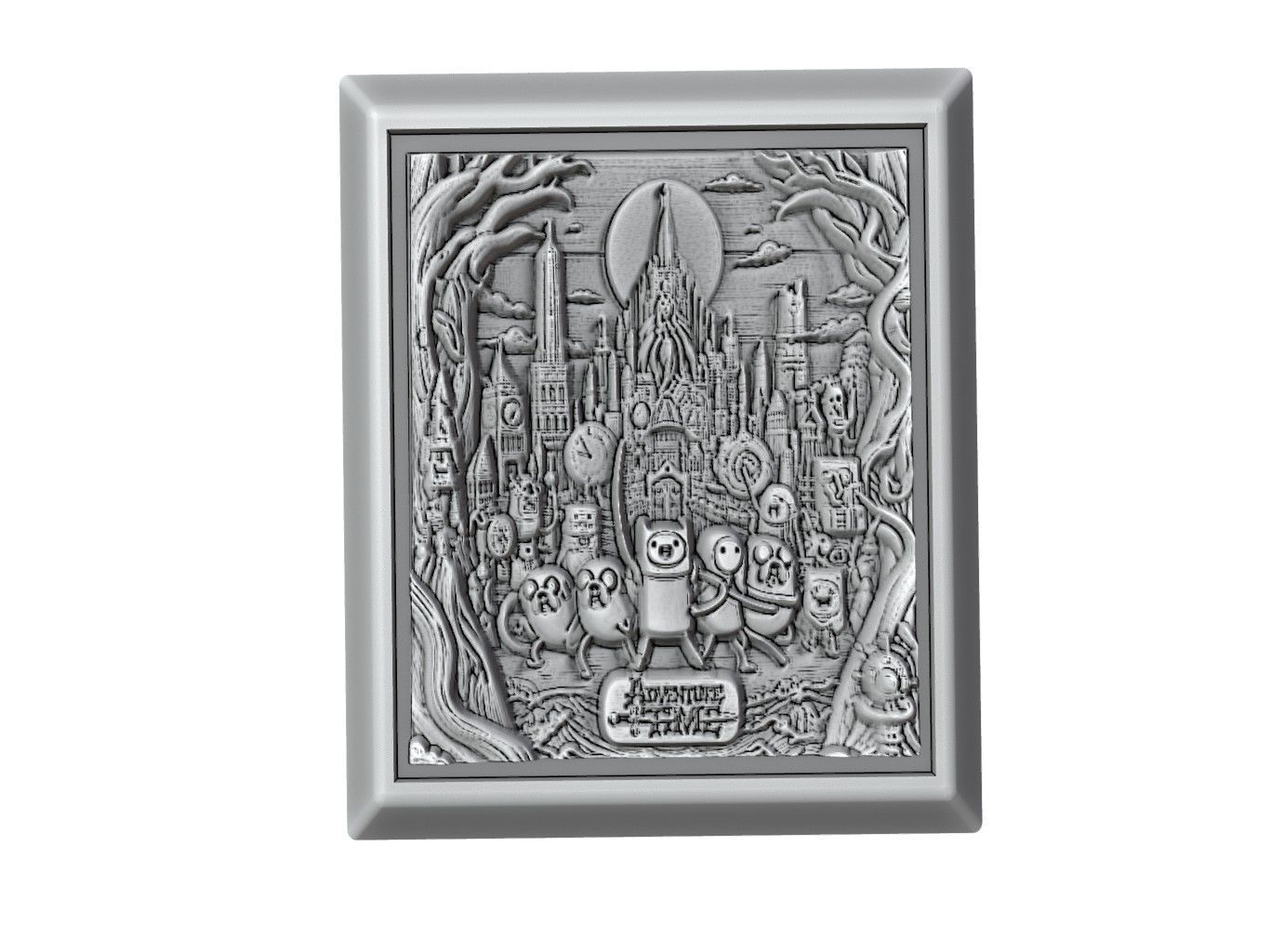 Adventure Time 3D print model_3