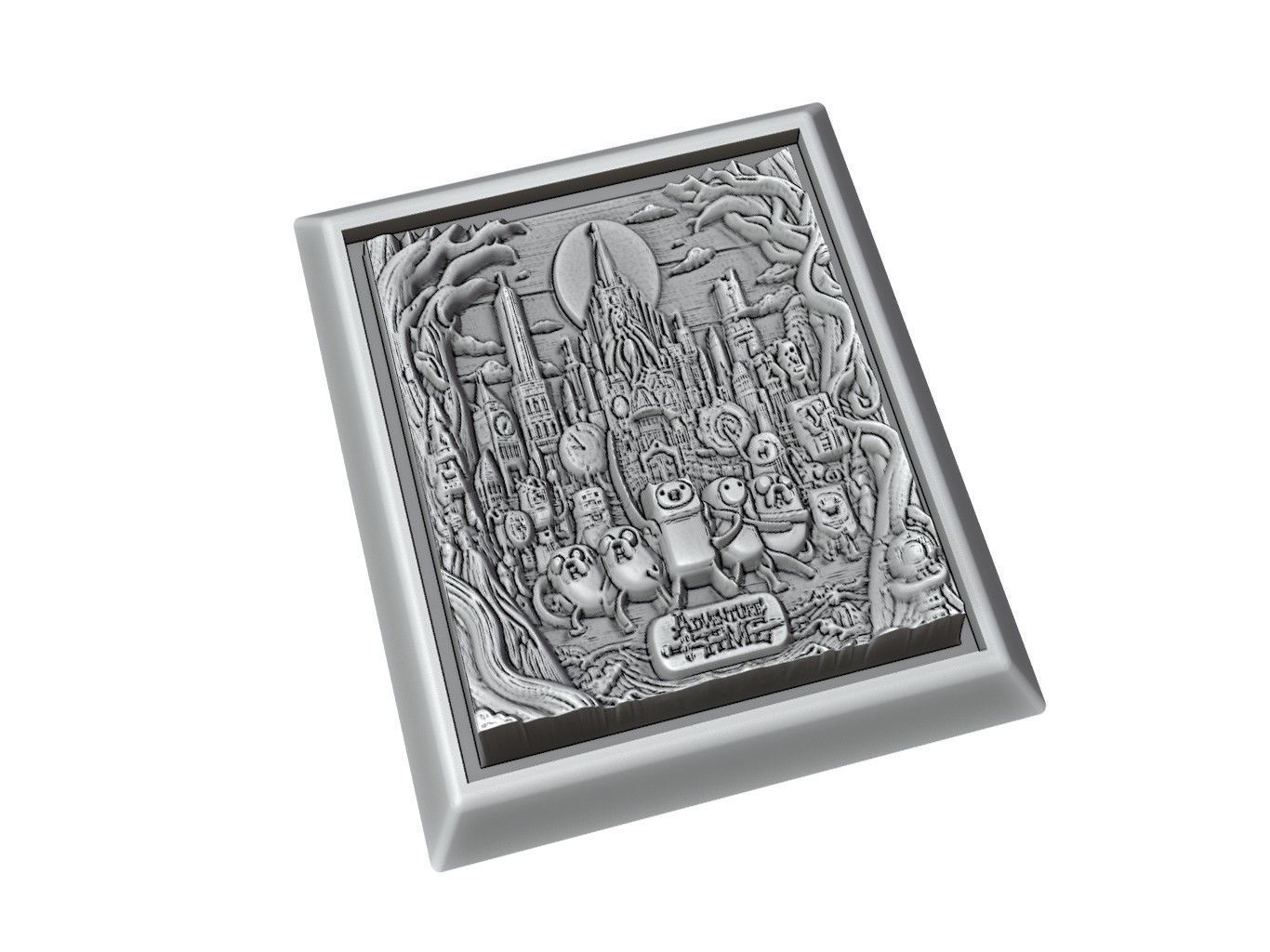 Adventure Time 3D print model_2