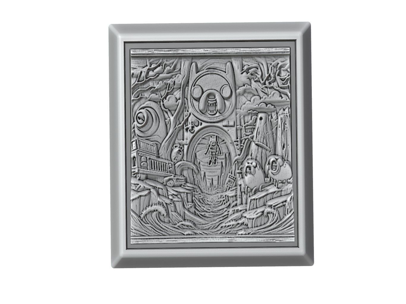 Adventure Time 3D print model_3