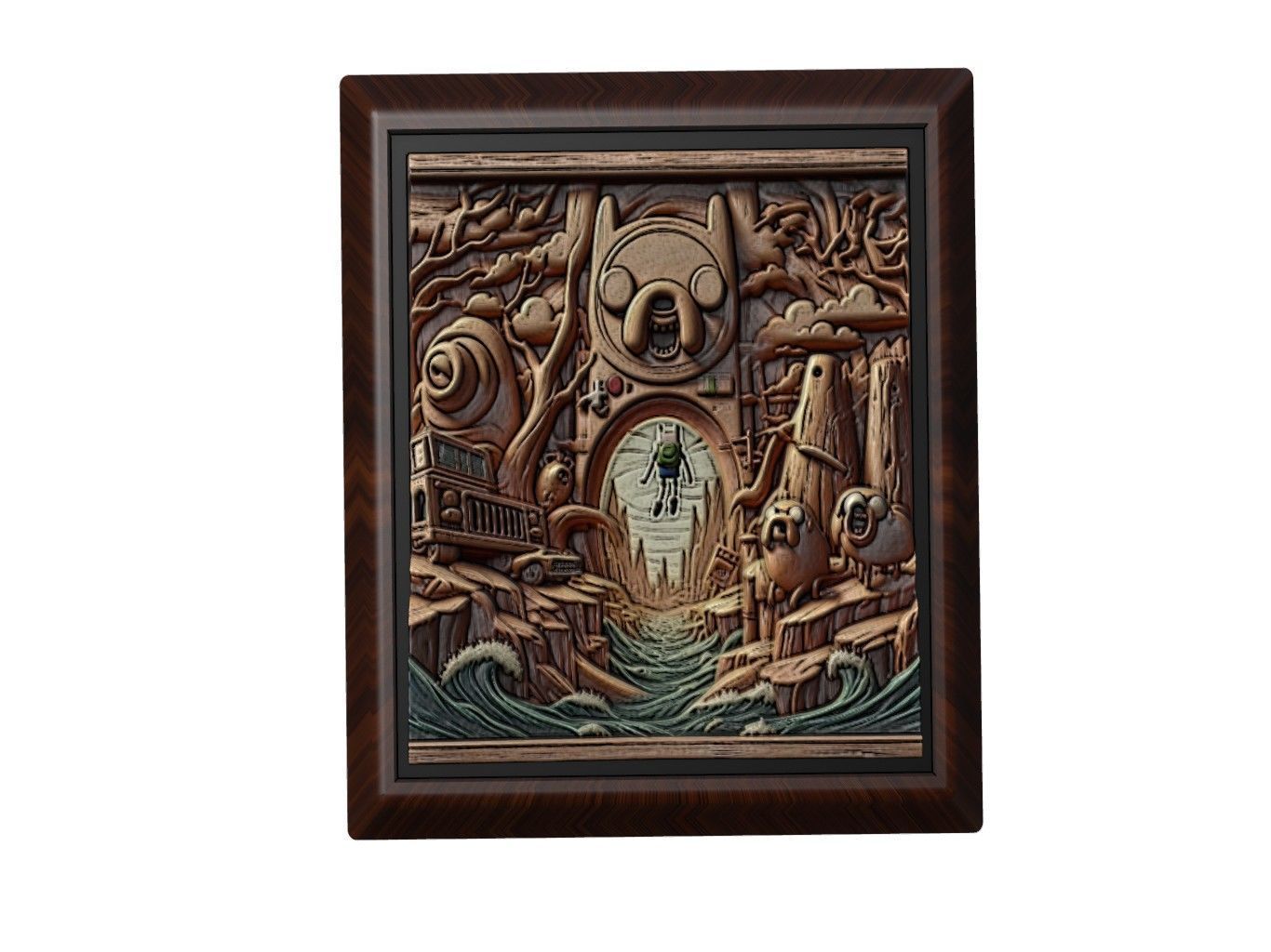 Adventure Time 3D print model_1