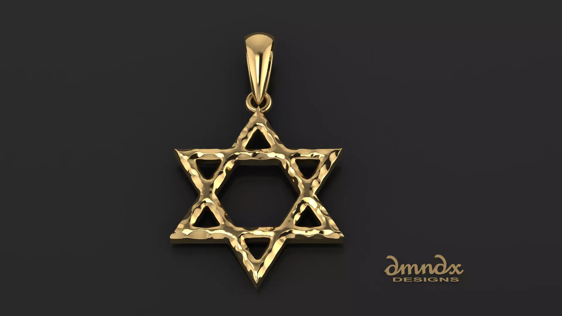 Star of David 3D model_0