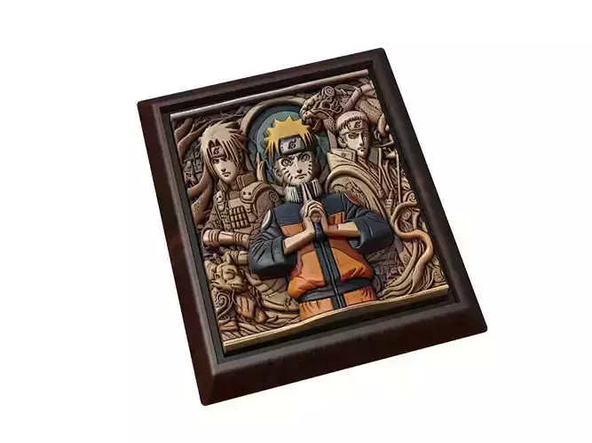 Naruto 3D print model
