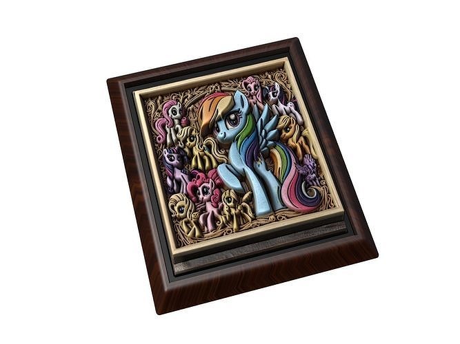 My Little Pony Friendship Is Magic 3D print model