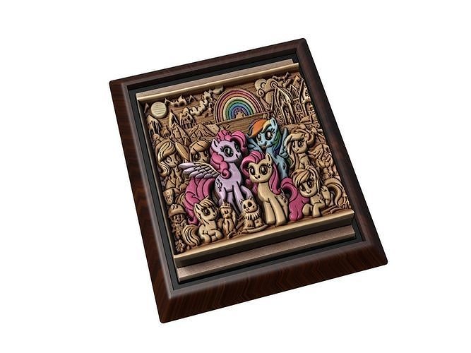 My Little Pony Friendship Is Magic 3D print model
