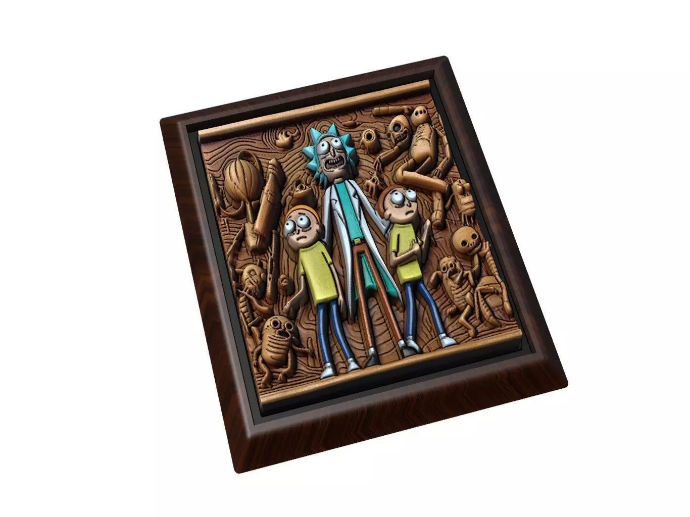 Rick and Morty 3D print model_0