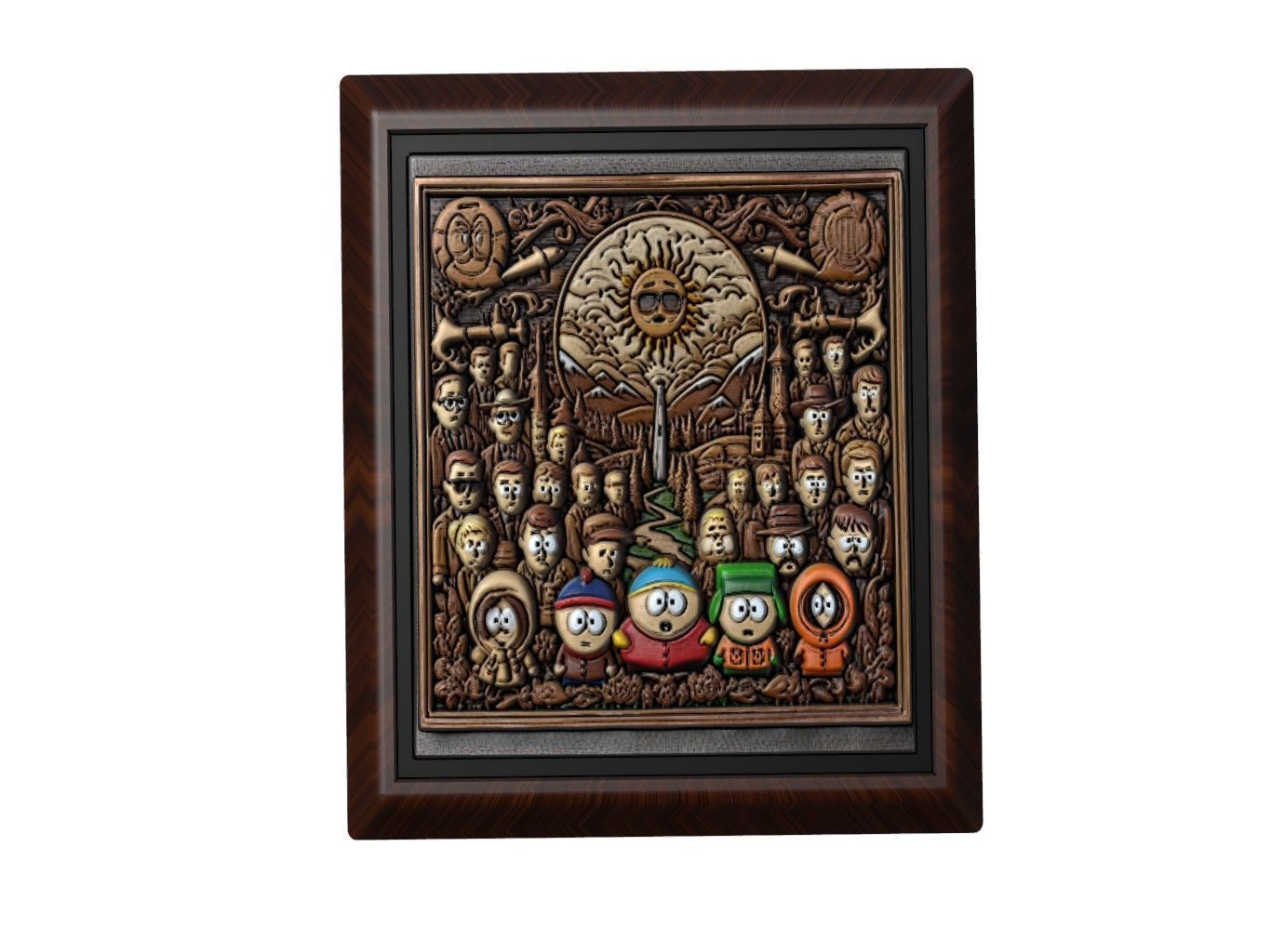 South Park 3D print model_1