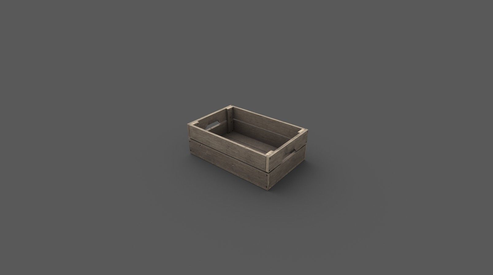 Pack of 11 low poly medieval wooden crates Low-poly 3D model_9