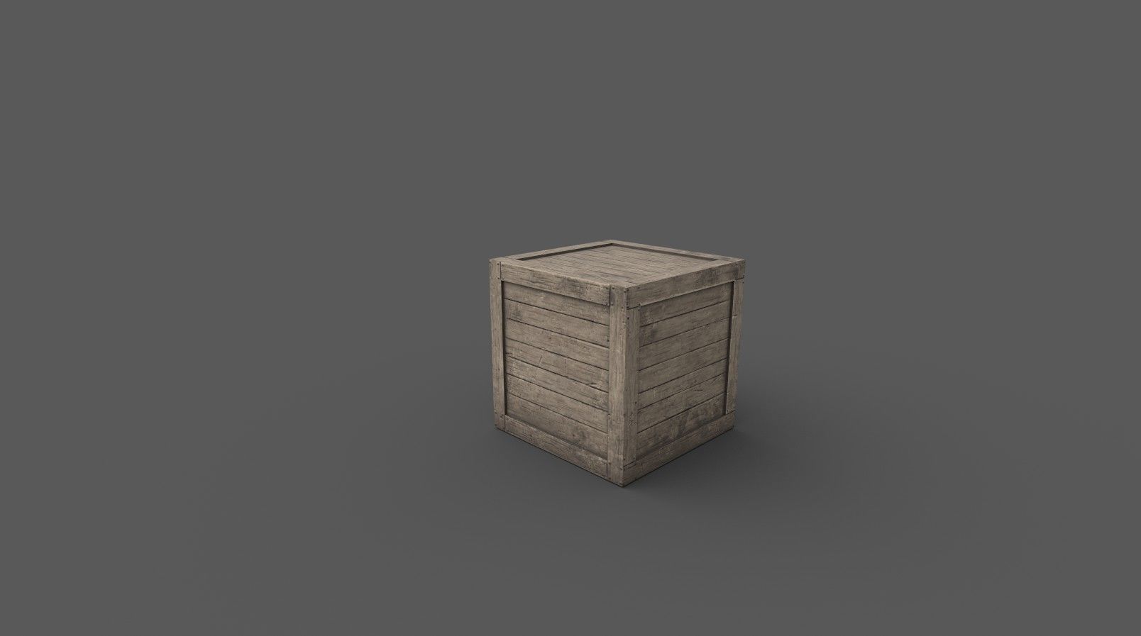Pack of 11 low poly medieval wooden crates Low-poly 3D model_6