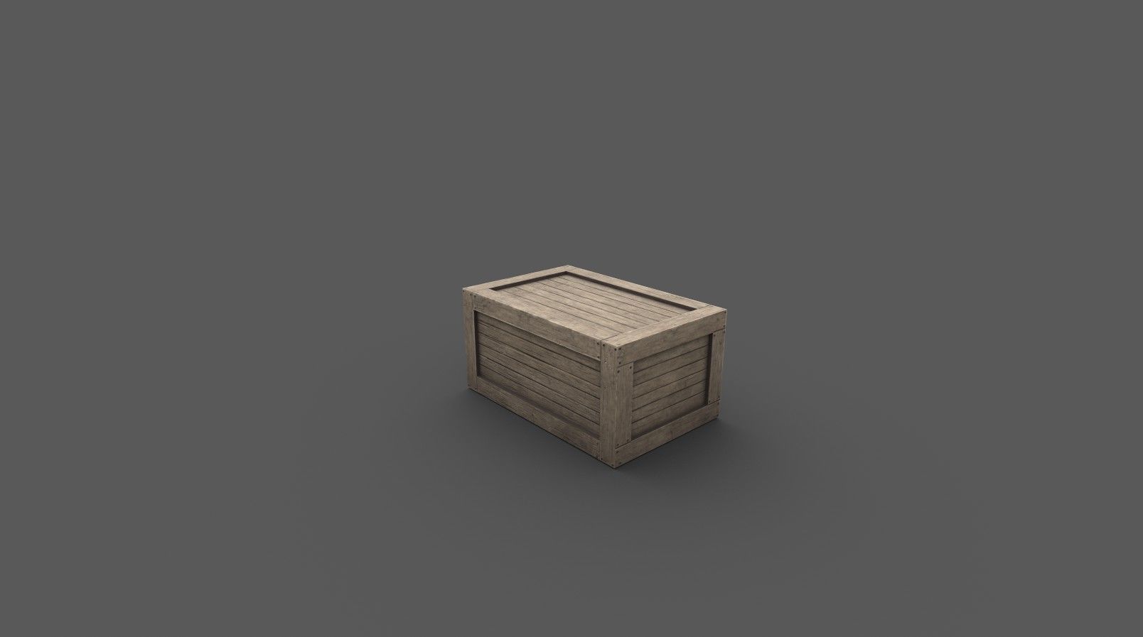 Pack of 11 low poly medieval wooden crates Low-poly 3D model_13