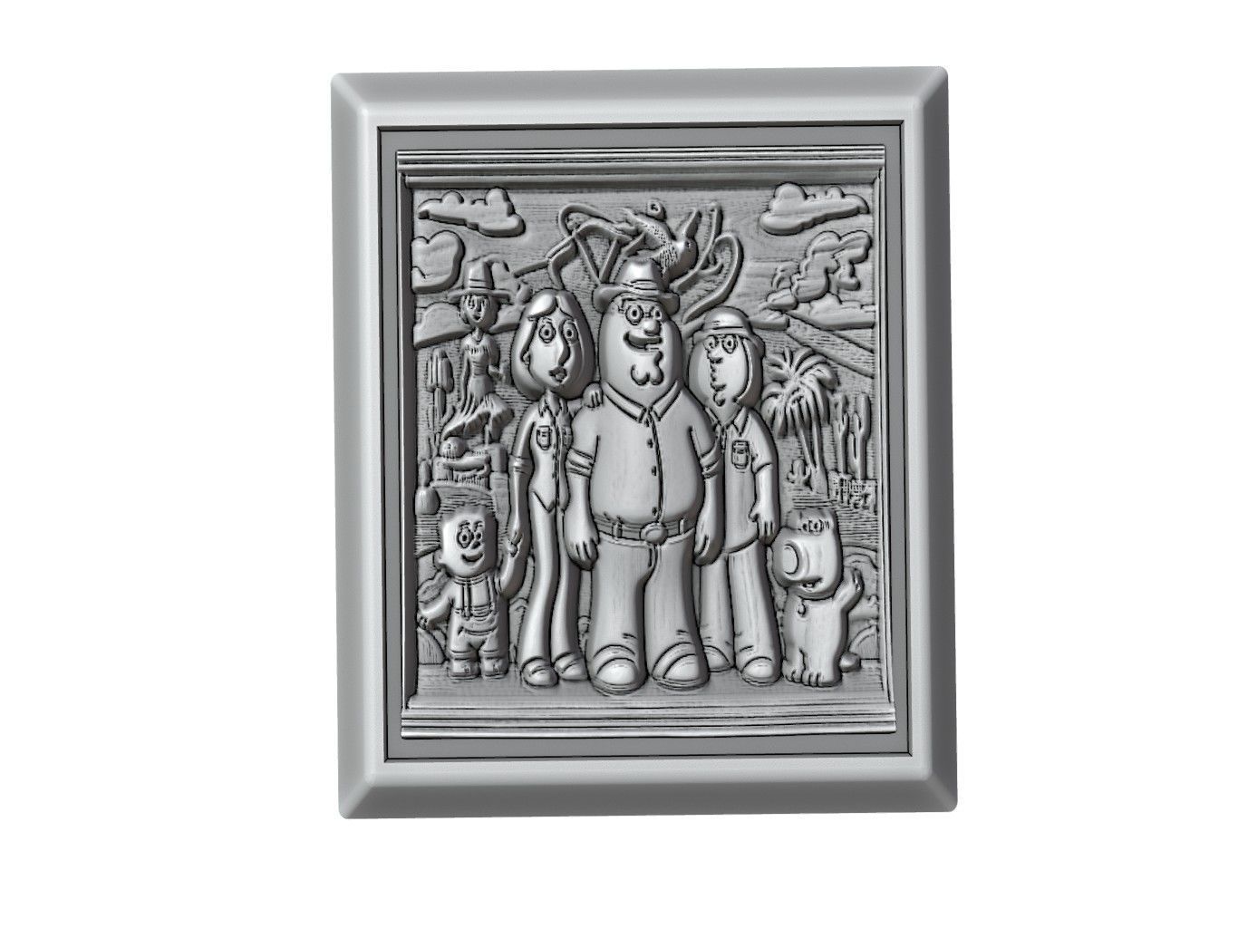 Family Guy 3D print model_3