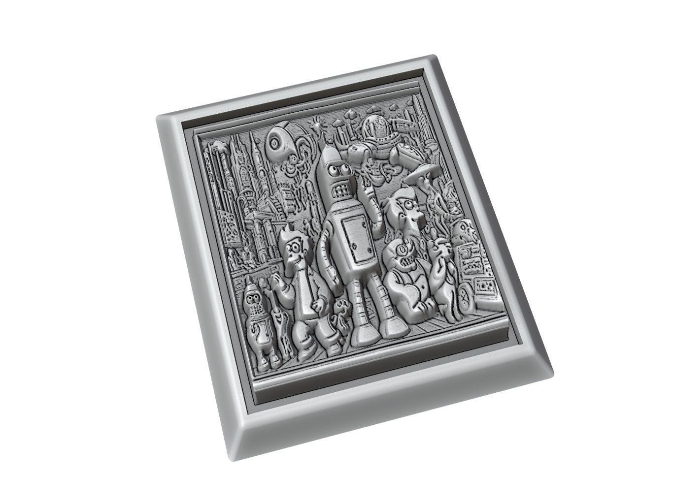 Futurama 3D print model_2