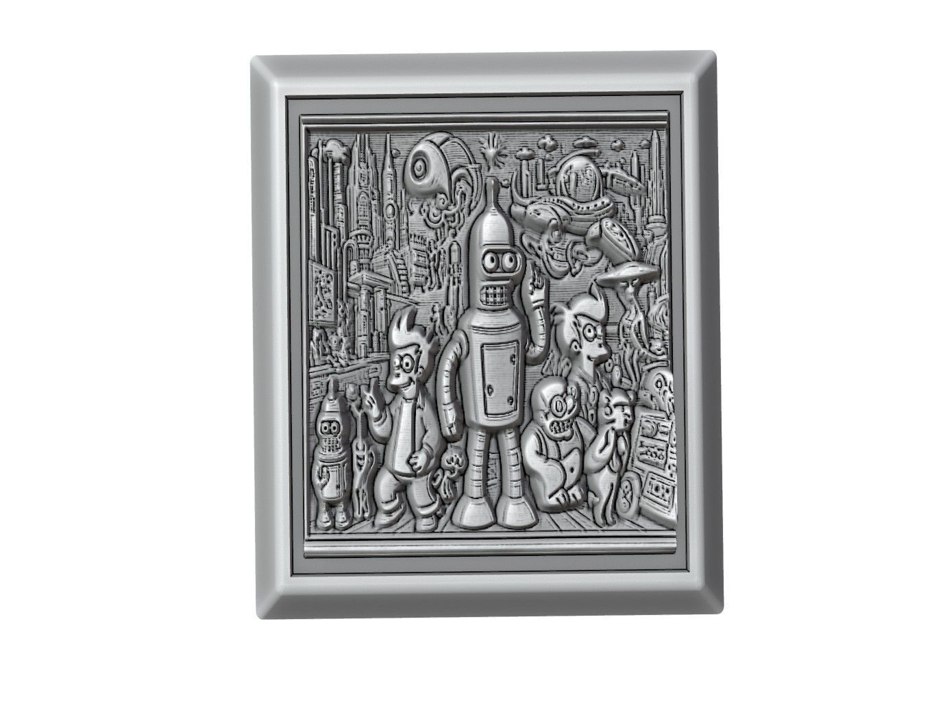 Futurama 3D print model_3