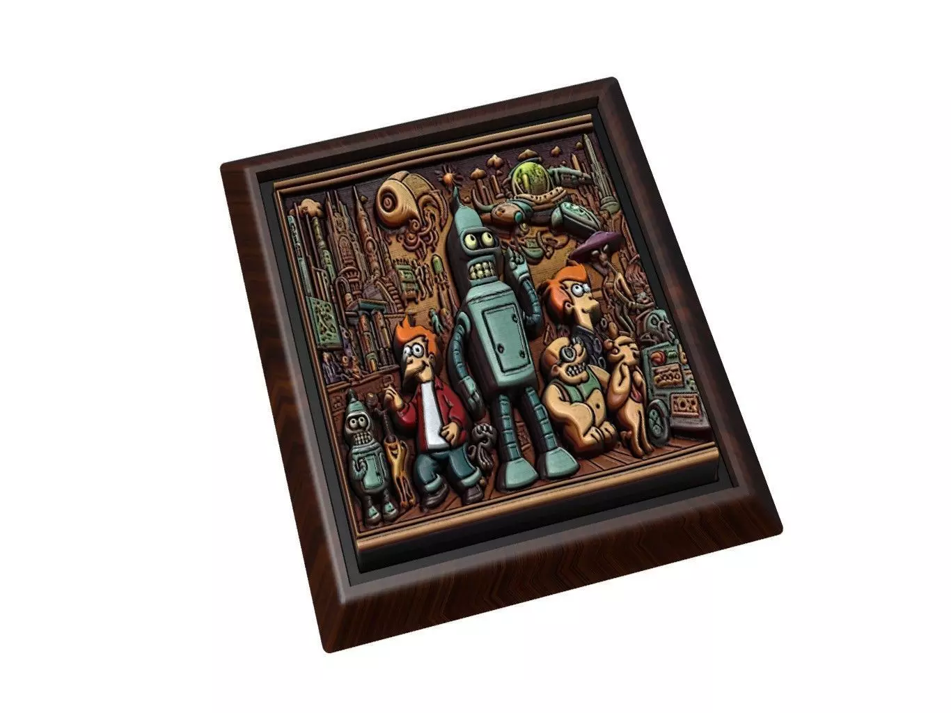 Futurama 3D print model_0