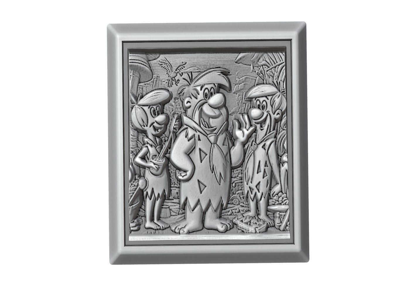 The Flintstones 3D print model_3