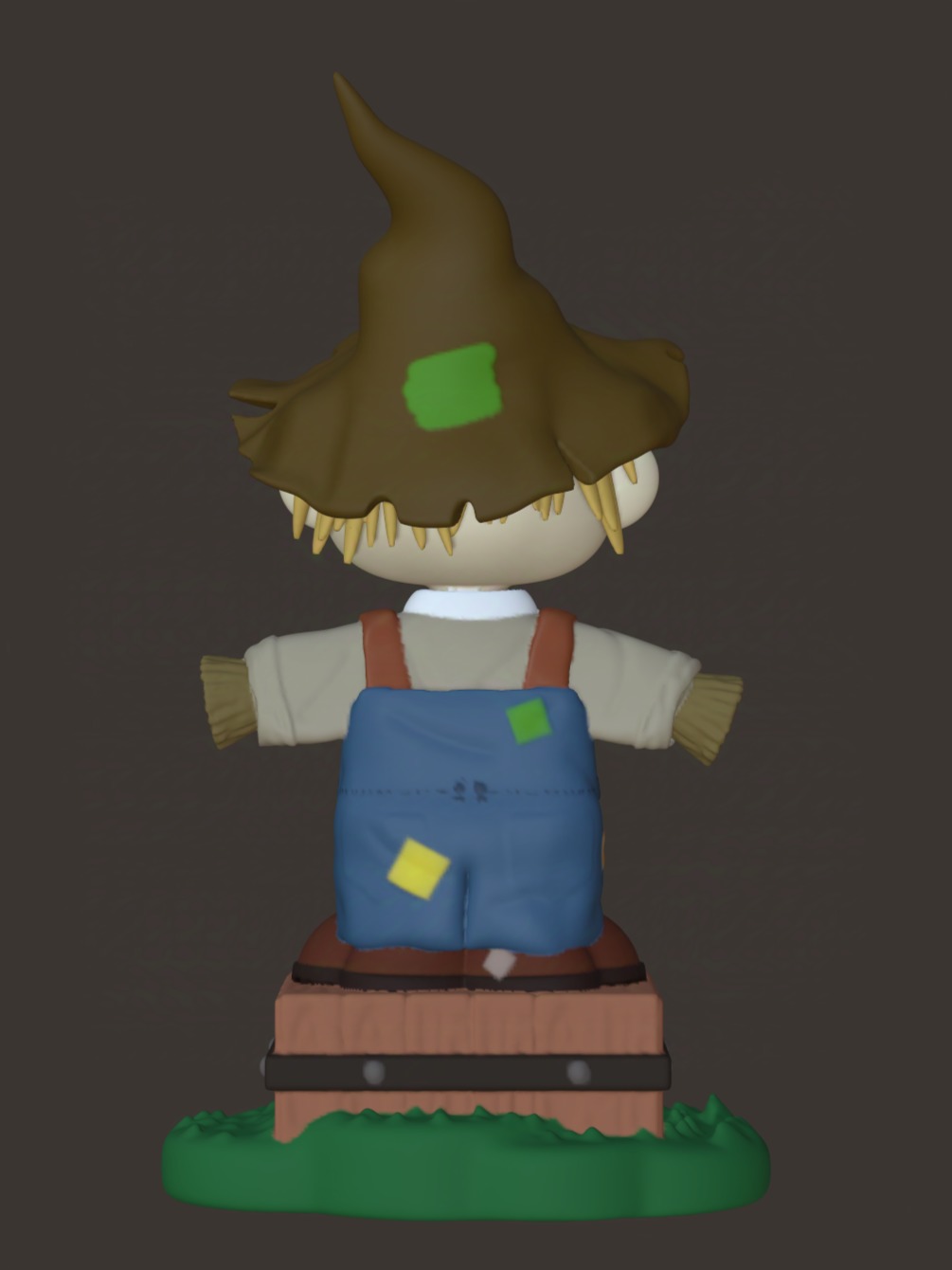 Toby the Scarecrow 3D print model_3
