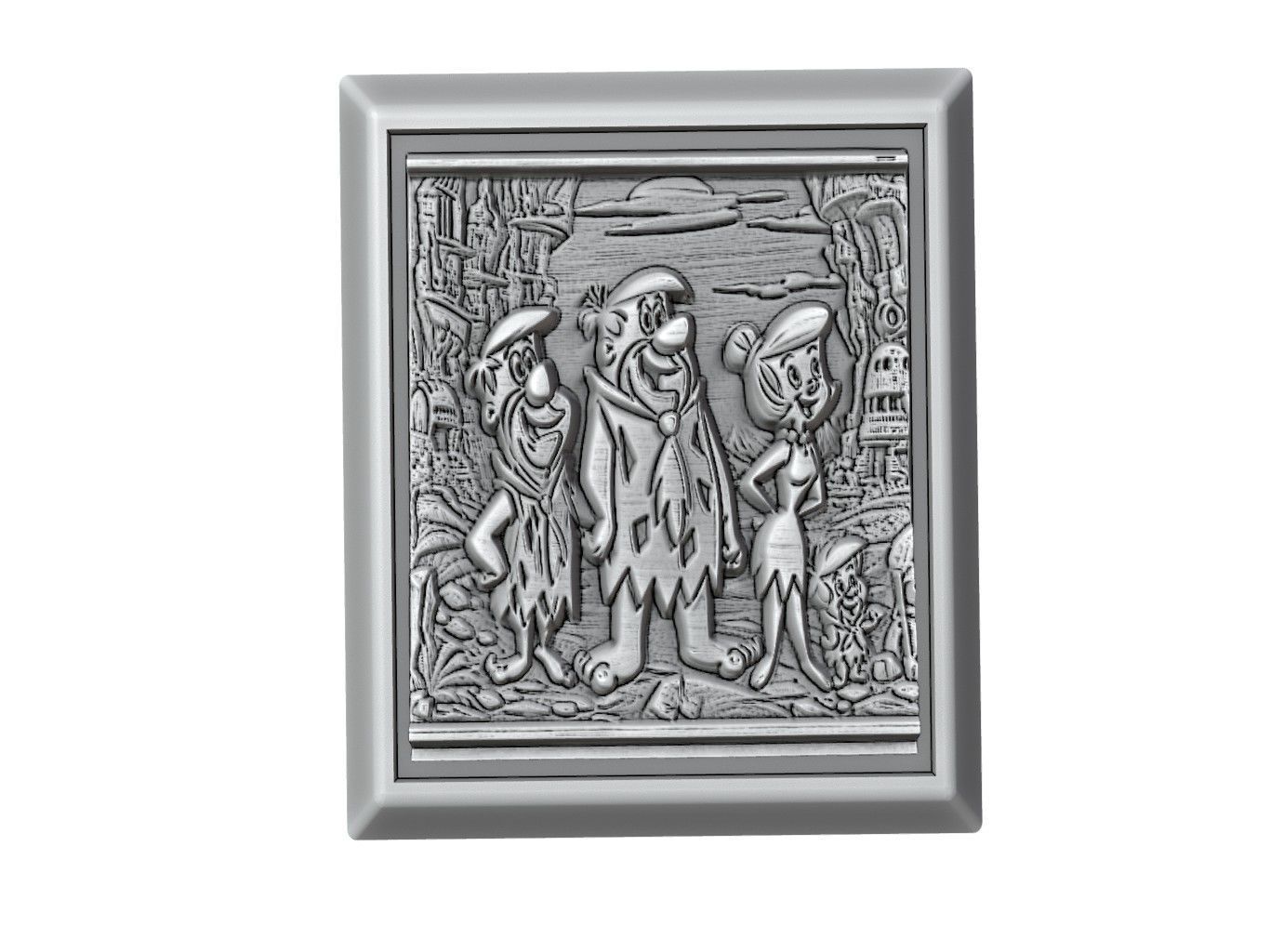 The Flintstones 3D print model_3