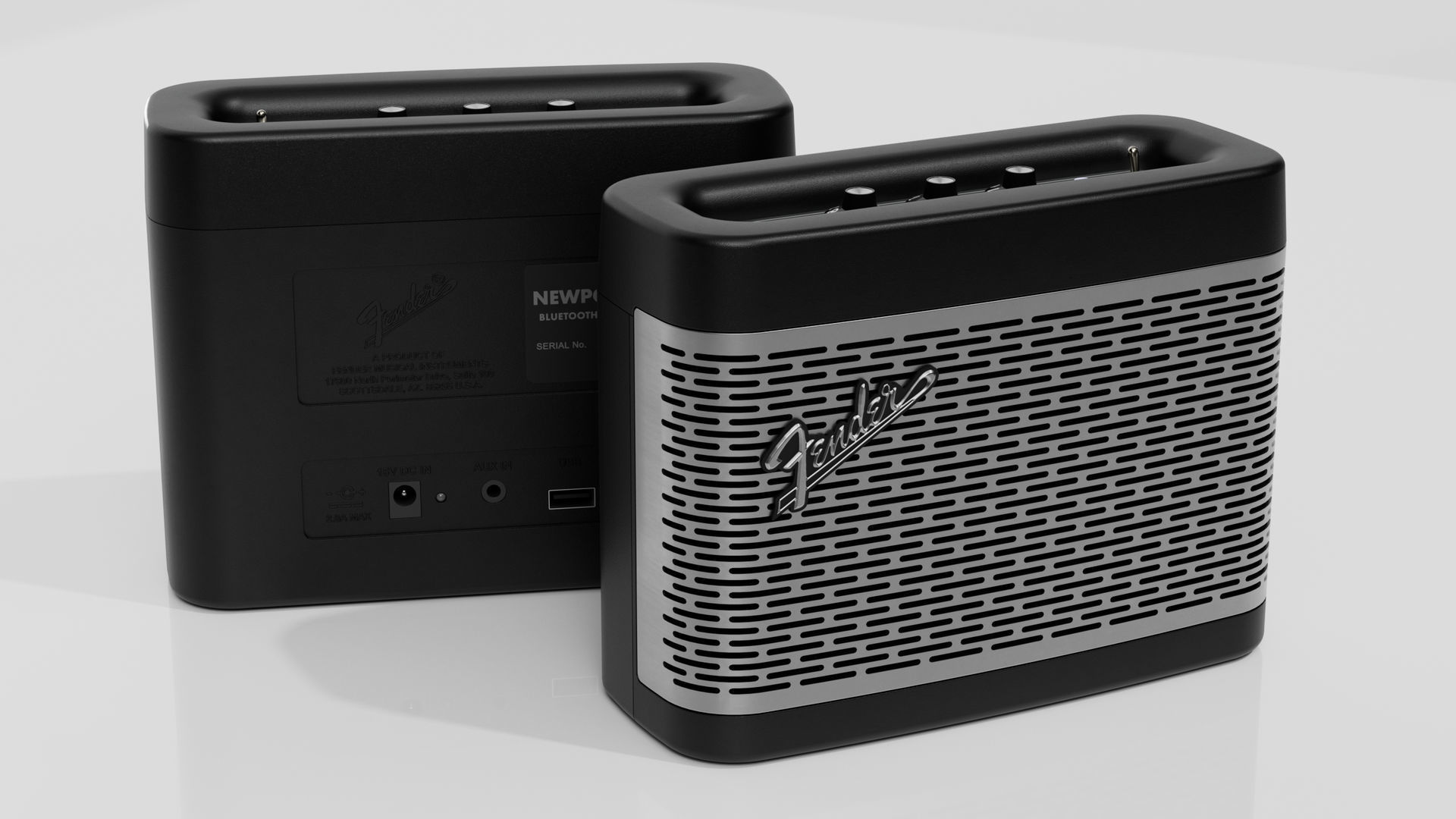 Fender Newport 2 Bluetooth Speaker 3D model_5
