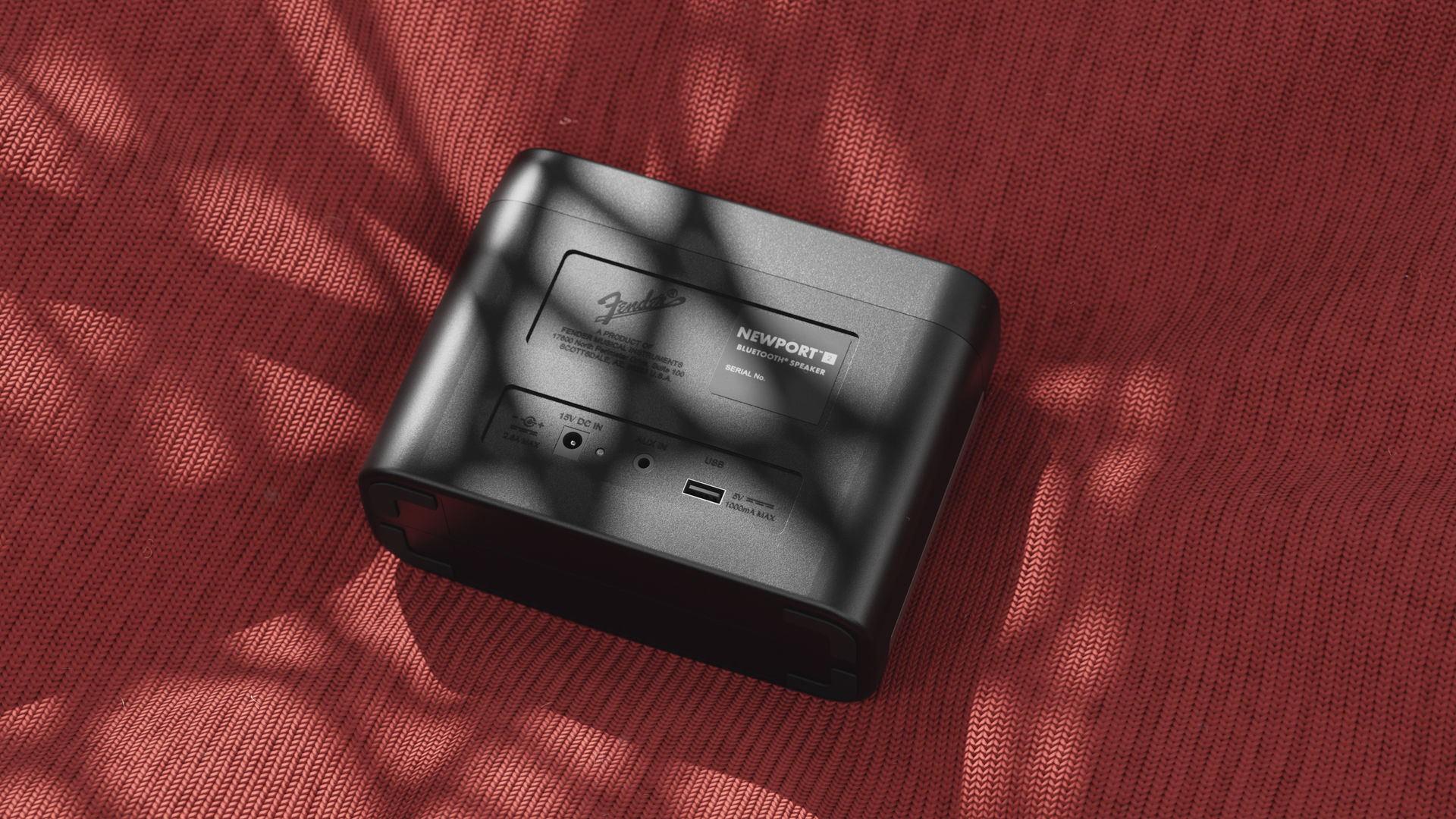 Fender Newport 2 Bluetooth Speaker 3D model_3