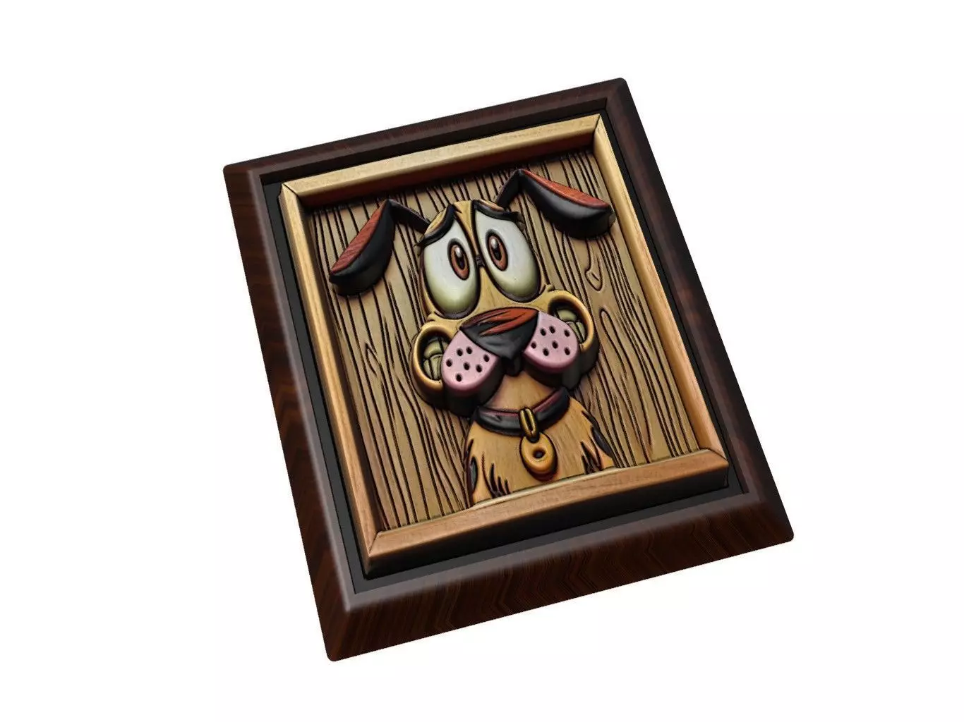 Courage the Cowardly Dog 3D print model