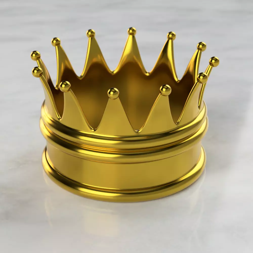 DOG Crown Free 3D print model