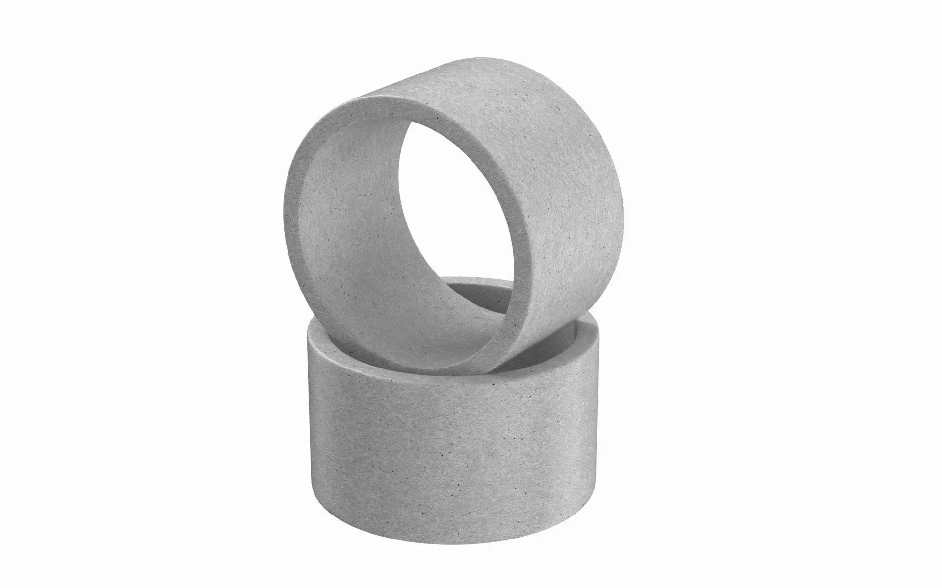 Concrete Rings  3D model_0