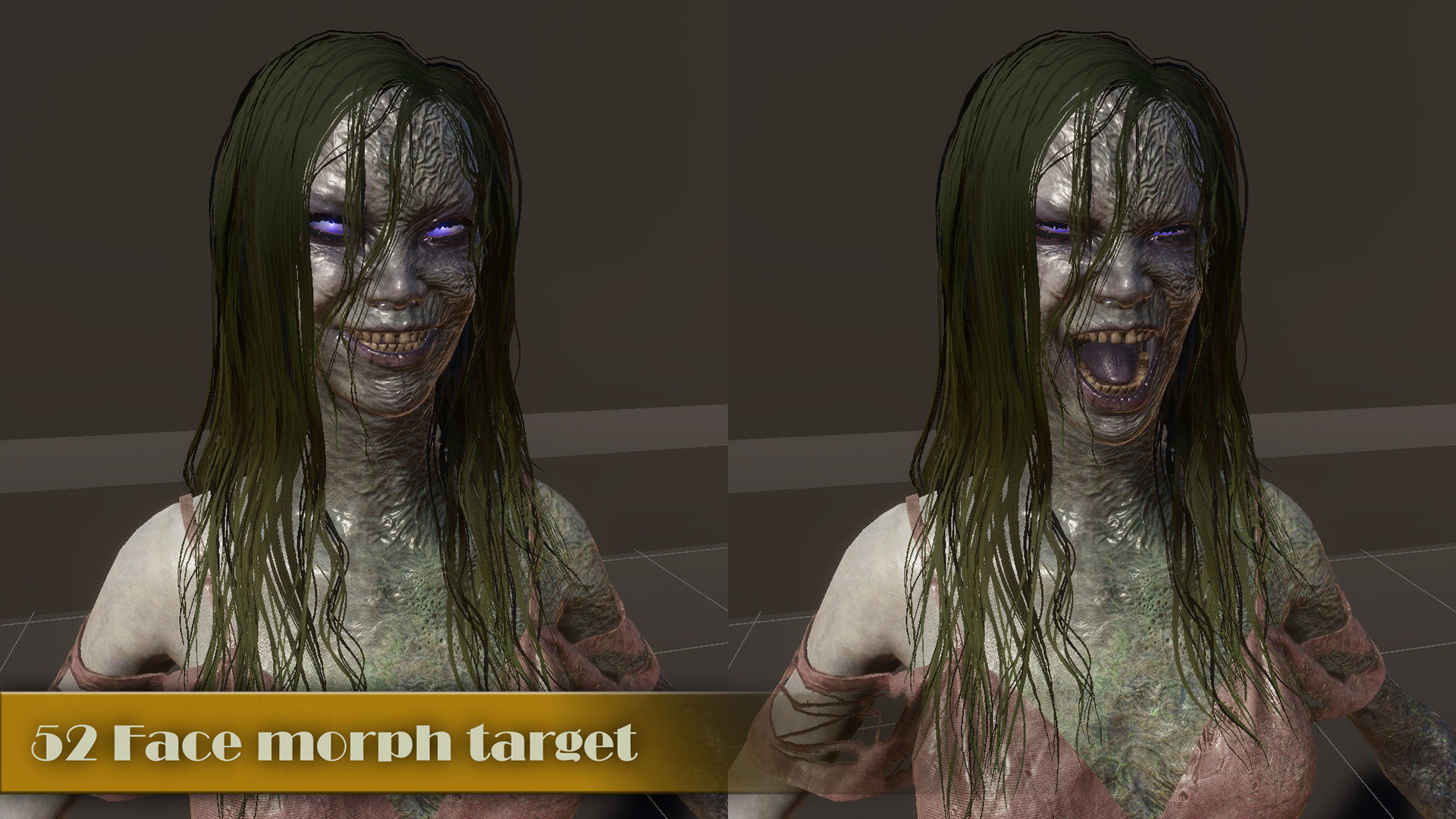 Drowned Low-poly 3D model_15