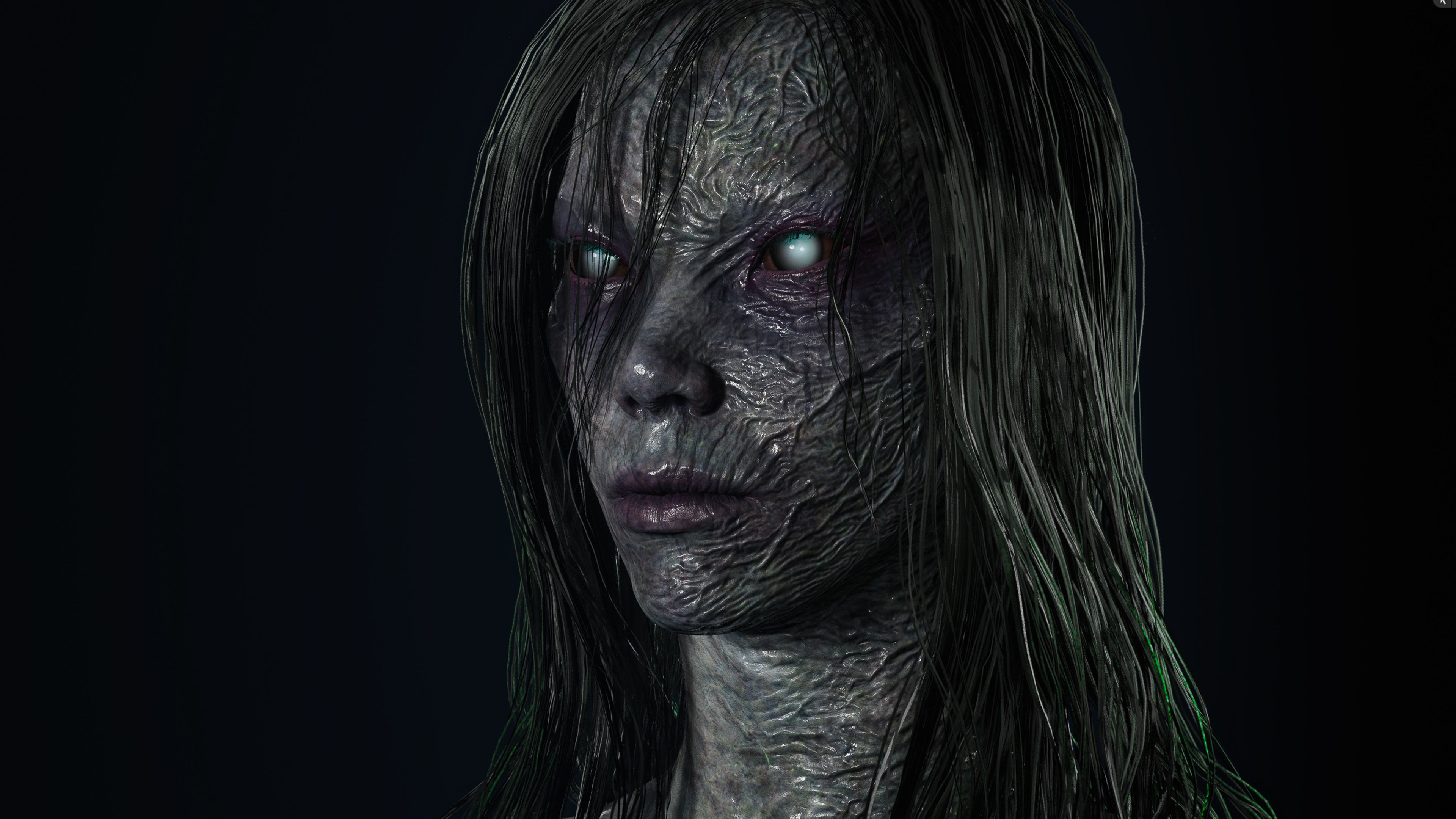 Drowned Low-poly 3D model_10