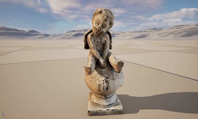 Little Angel statue 3D model