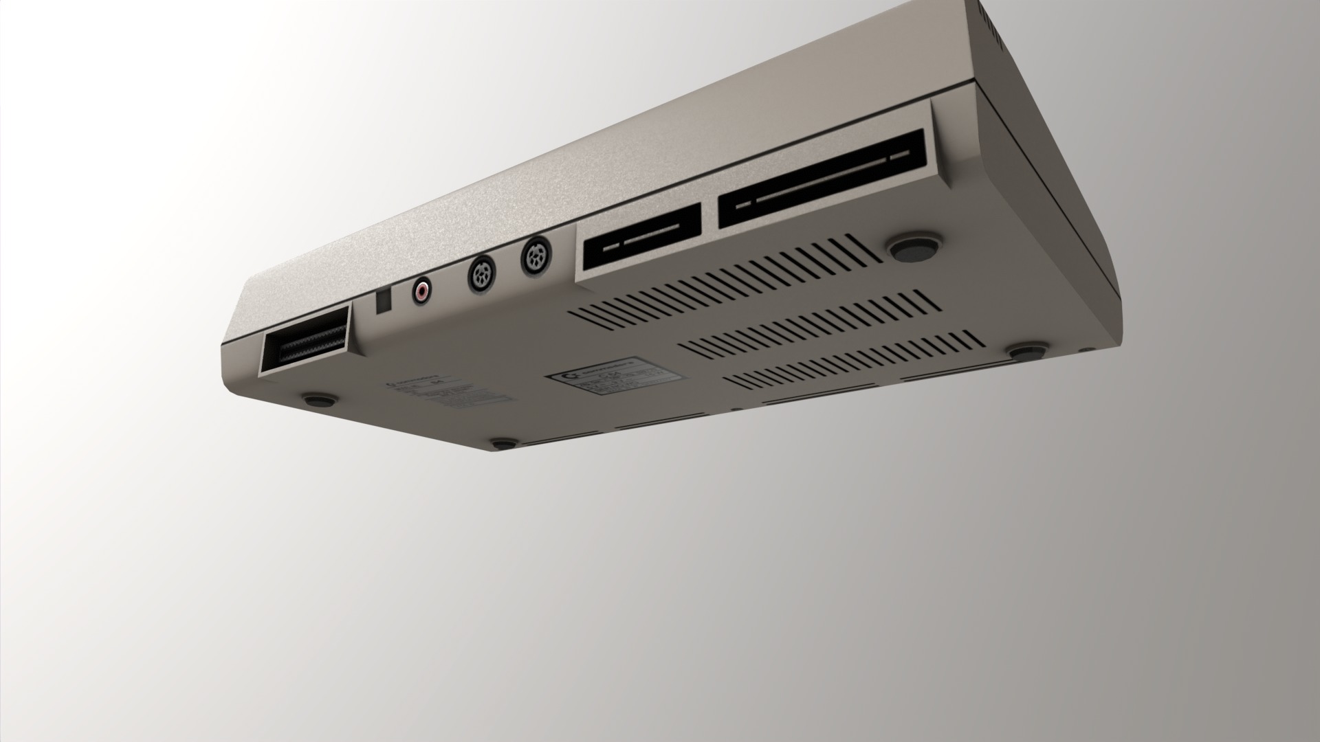 Commodore 64 Low-poly 3D model_31